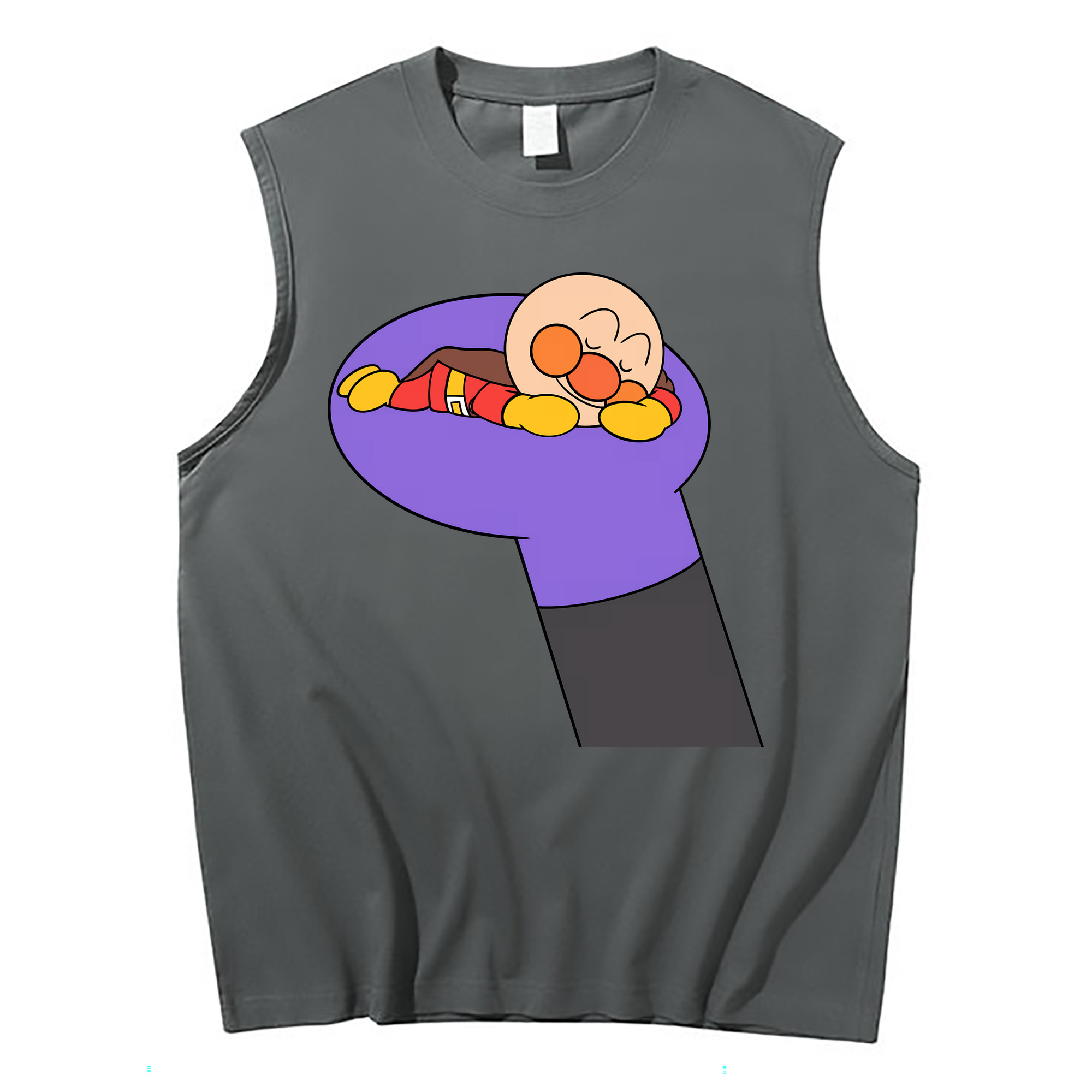 （画像用） アンパンマン Anpanman コットン100％タンクトップ（フロントプリント）